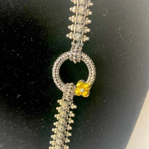 Barbara Bixby Rare Rare, not kidding !! 18k gold and 925 Sterling Silver - Picture 2 of 5